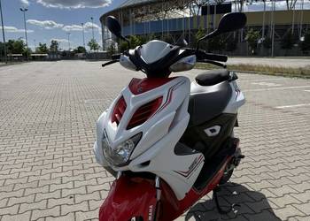 Skuter Yamaha Aerox 50, garażowany.