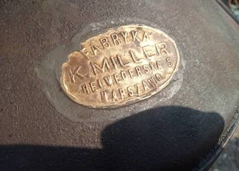 Kanka bańka beczka przedwojenna II RP K. Miller Belwederska Warszawa