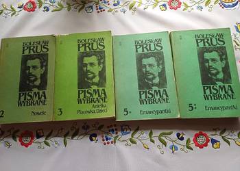 Bolesław Prus- Pisma wybrane tomy 1,2,3,5*,5**.6