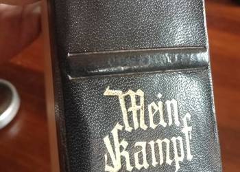 Książka Mein Kampf autor AH Oryginał stan bdb. idealny