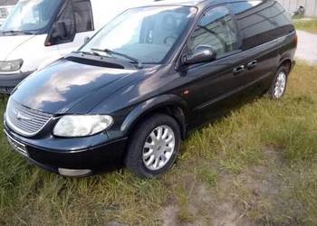 VOYAGER drzwi tylne przesuwne czarne bez korozji 01-07r