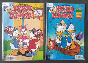 Kaczor Donald nr 12 i 24 / 1997 rok - zestaw 2 komiksów