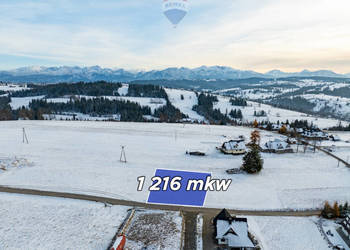 Widokowa działka budowlana w Czerwiennem 2km Ząb