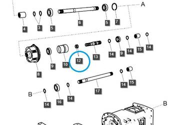 Uszczelniacz gumowy / TRG000 / A5000391/ LS Tractor 40160066