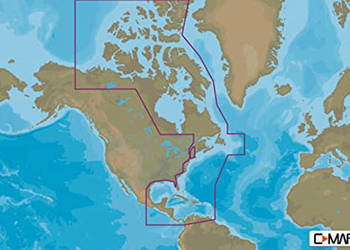 C-Map MAX NT ATLANTIC COAST, CARIBBEAN