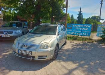 Toyota Avensis 2006 2.2 diesel 100% sprawna klimatyzacja hak zadbane kombi