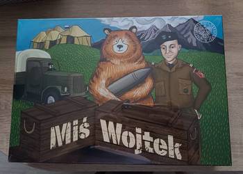 Gra planszowa. Miś Wojtek