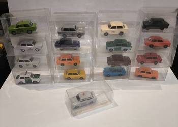 Modele Trabant oraz Łada S.ES. skala 1:87 H0