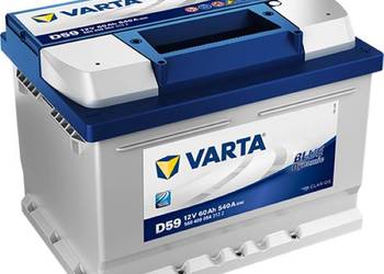 Akumulator Varta Blue D59 60Ah 540A Gdańsk Wymiana Gratis!!