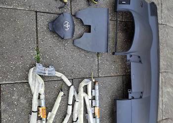 Toyota Corolla Verso 2004-2009r. deska rozdzielcza konsola poduszki pasy