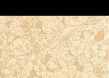 Dekor Flores krem Centro 25 x 35, Opoczno, płytki, kafelki, flizy