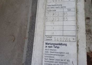 Brama Garażowa Segmentowa z Napędem 3SZT.