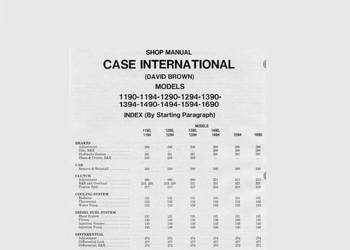 David Brown 1490, 1494, 1594, 1690, 1694  instrukcja napraw