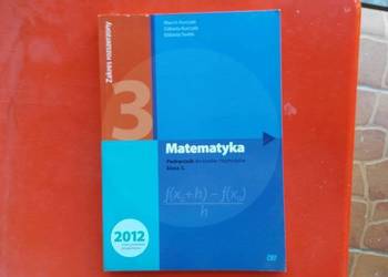 Matematyka podręcznik do liceów i techników klasa 3