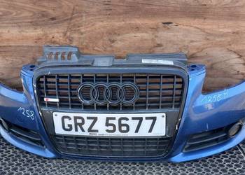 AUDI A4 B7  ZDERZAK PRZÓD HALOGEN