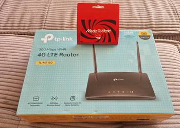 Router TP-Link 4G LTE TL-MR150 nowy Media Markt ruter na SIM