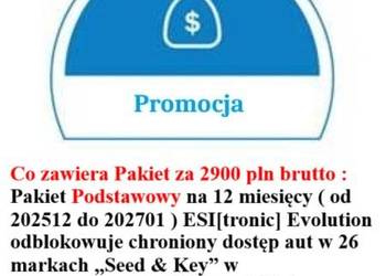 Esi Evolution pakiet SGE BRAMKI bez limitu wejść