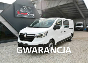 Renault Trafic long L2H1 brygadówka 7-osobowy 2,0 150KM pełna opcja 2-stro…