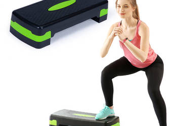 Step fitness do ćwiczeń areobik 2 stopnie podest