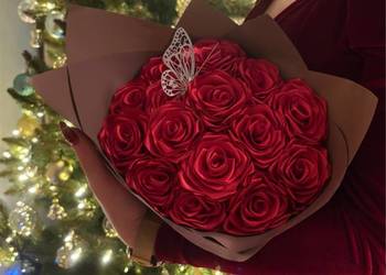 Bukiet z wiecznych róż. Wieczne róże PROMOCJA