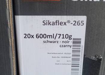 Klej do szyb Sikaflex 265 ; 600ml czarny