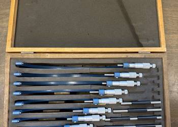 Zestaw Mikromierzy Mikrometrów 25 - 300 mm