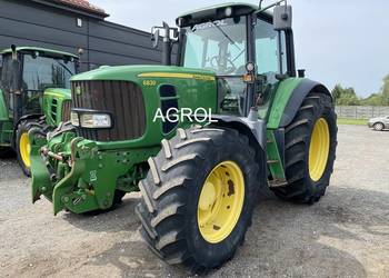 ciagnik John Deere 6830, TLS, TUZ, 2010r