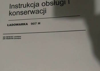 dtr instrukcja obsługi ładowarka caterpillar 907H2 i iNNE