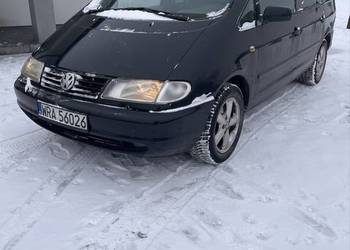 Vw sharan 1.9 tdi 110km alu klimatron grzane fotele 7-osobowy pancerne auto