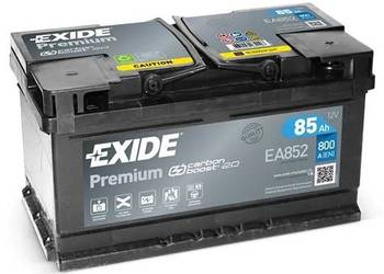 Akumulator 85Ah 800A Exide Premium PRAWY PLUS