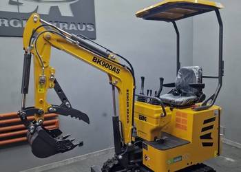 Mini Koparka Berger Kraus BK900AS skrętne ramie z łyżka 380mm