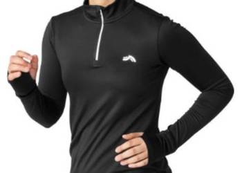 CRIVIT Koszulka termiczna damska, kolory: czarny lub turkusowy, S i M