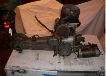 Lambretta LD 125 Silnik z elektrycznym rozrusznikiem