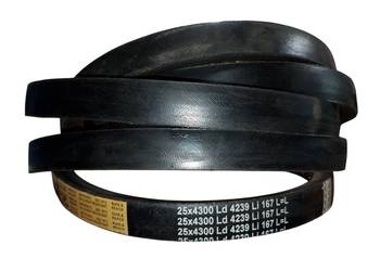 Pas klinowy H25x4300; kombajn ziemniaczany ANNA żółty Sanok Rubber Solid