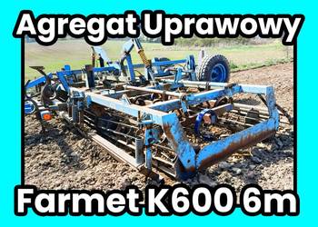 Agregat uprawowy Farmet Kompaktomat K600, 6m szer.
