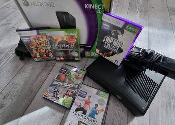 Konsola Xbox slim s360 pady kinect gry polecam