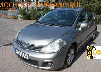 Nissan Tiida zarejestrowany, ubezpieczony. Gwarancja. Polecam !!! I [C11] …