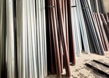 Rynna 150 mm z blachy powlekanej RAL 9006 połysk srebrny 3 mb. szary