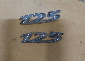 Piaggio X8 XEVO X9 emblematy komplet
