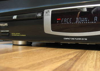 Philips CD 753 Odtwarzacz wyjście cyfrowe,CD-RW CD-TEXT hifi odczyt ideał