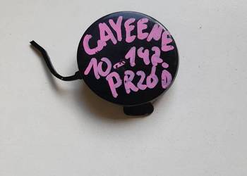 PORSCHE CAYENNE 7P5 ZAŚLEPKA HAKA ZDERZAKA PRZÓD 7P5807155