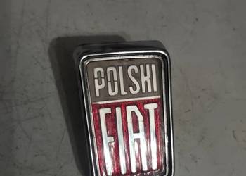 FIAT 125 P EMBLEMAT ZNACZEK ZABYTKOWY FABR