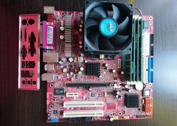 Płyta główna  MS 7191+ Procesor z chłodzeniem i ram