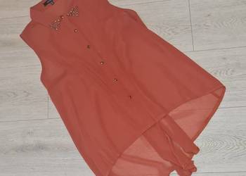 Bluzka damska dłuższy tył ćwieki rozm 38/M