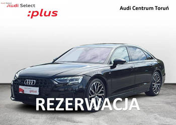 Audi A8 Lang_OśSkrętna_HeadUp_Masaże_Wentylacja_Webasto_B&O_HomeLink_S Lin…