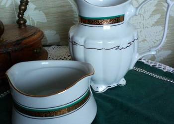 Dzbanek i cukiernica porcelanowa producent Wałbrzych