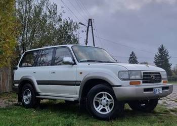 Toyota Land Cruiser FZJ80 4.5 EFI Bezwypadkowa z ZEA Zdrowa Rama 250 tys.km