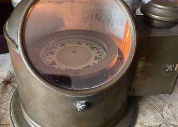 Kompas morski z podświetleniem lampa naftowa