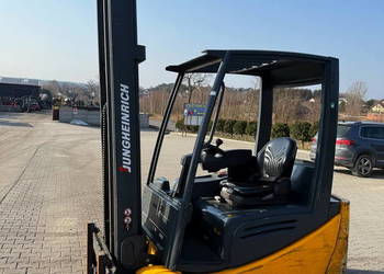 wózek widłowy elektryczny JUNGHEINRCH EFG218 Triplex 6.5m 2009 1790mtg