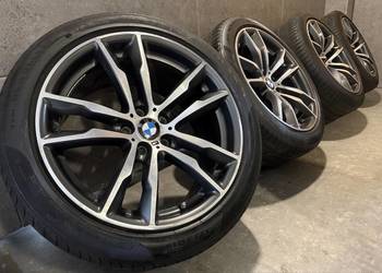 20 cali BMW OEM X5 f15 X6 f16 m pakiet oryginał felgi koła komplet 5x120 10